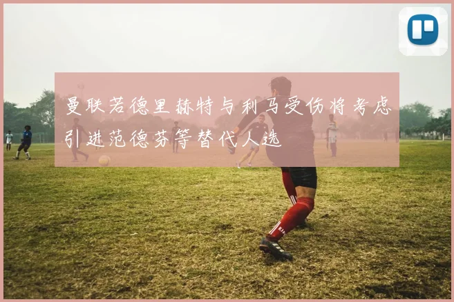 曼联若德里赫特与利马受伤将考虑引进范德芬等替代人选